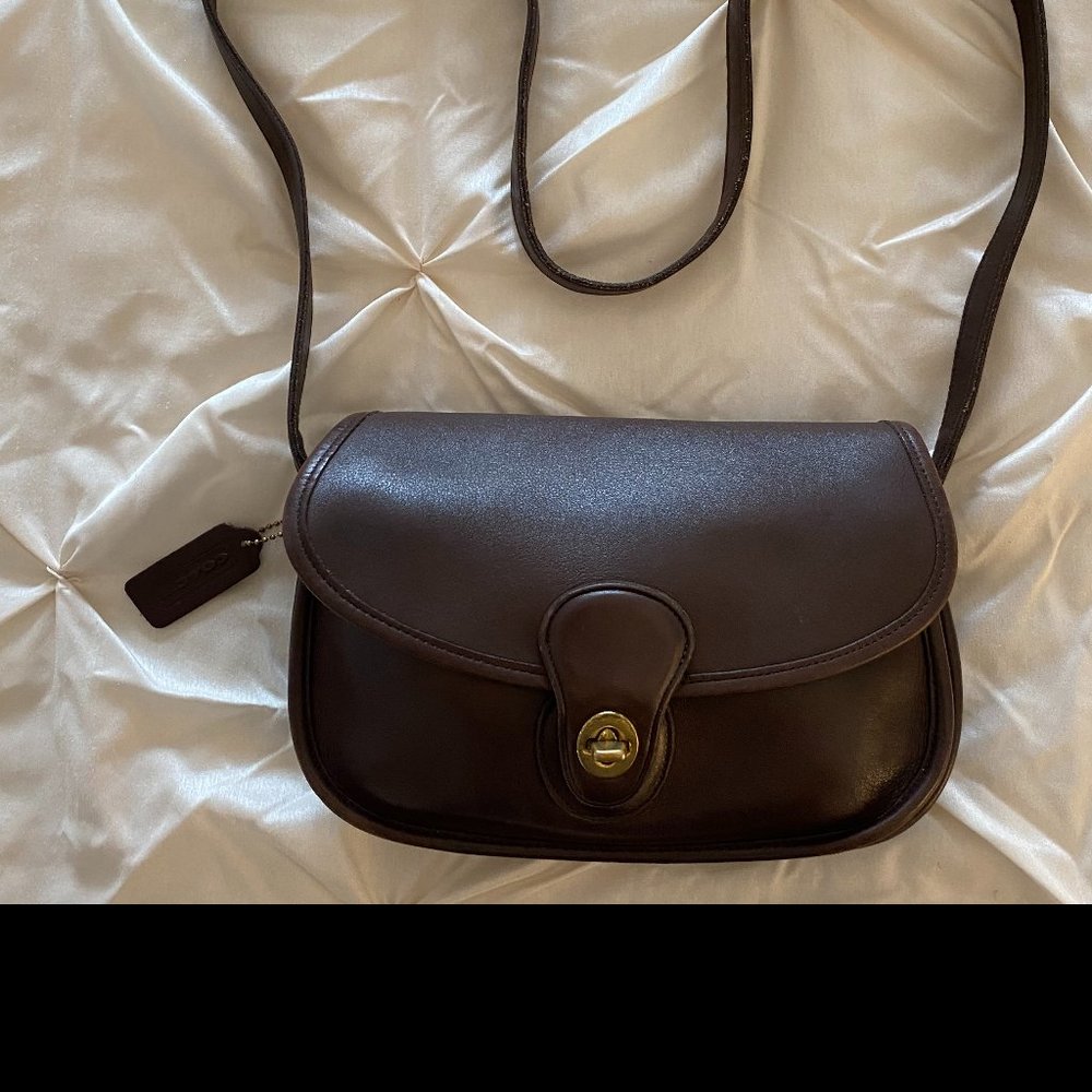 Coach Vintage Saddle Bag - Chocolate
